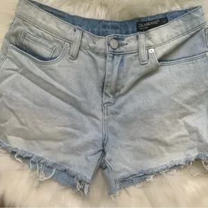 Blank NYC the Fulton Roll Up Light Blue Jean Shorts Size 28 thumbnail 6