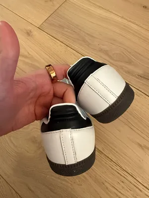 Adidas Samba OG white, black, clear granite thumbnail 4