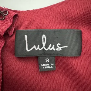 Lulus Infinite Glory‎ Maxi Dress Small Burgundy Formal Wedding Guest Mermaid Red thumbnail 10