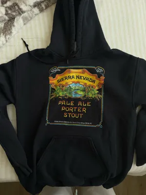 Sierra Nevada black hoodie thumbnail 1