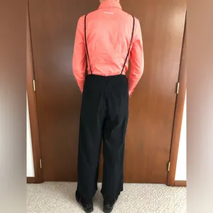 Lulu’s What a Wonderful Day Black Tie-Strap Overall Cotton Jumpsuit thumbnail 10