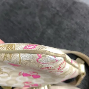 Vintage Coach Waverly Cherries Print Crossbody Purse thumbnail 10