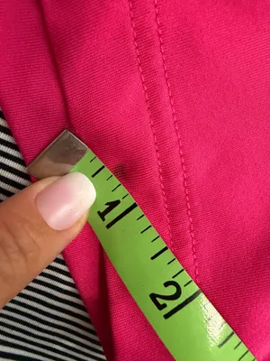 FootJoy Men’s Hot Pink & Black-White Striped Polo thumbnail 3