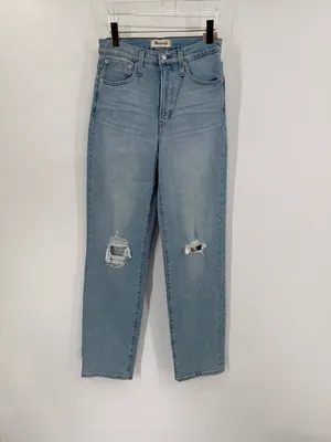 Madewell‎ The Perfect Vintage Straight Jean in Danby Wash size 25 NWT thumbnail 3