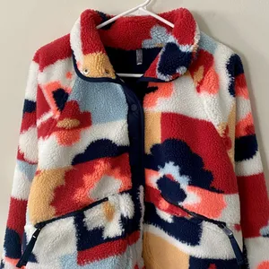 NWOT Free People Movement Hit The Slopes Printed Fleece Jacket thumbnail 7