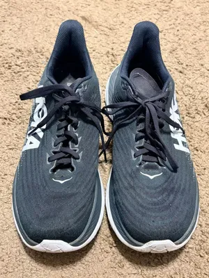 Women's Hoka One‎ One Mach 5 Training Shoes Black/Castlerock Size 10.5 10.5B thumbnail 2