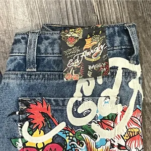 NWT Ladies Ed Hardy Denim with Vibrant Dragon Art Jeans thumbnail 2