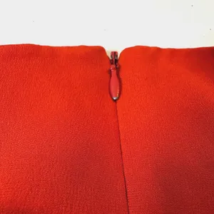 Hugo Buscati Silk Sheath Dress Orange Sleeveless Cocktail Wedding Guest Size‎ 4 thumbnail 6