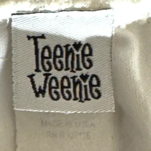 345‎ | Teenie Weenie Womens Lace Cami Top 2X Ribbon Fairycore Babydoll White thumbnail 6