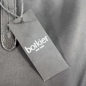 Botkier New York Black Nylon Tote Vegan Leather Trim‎ Zipper Shoulder Bag NEW thumbnail 5