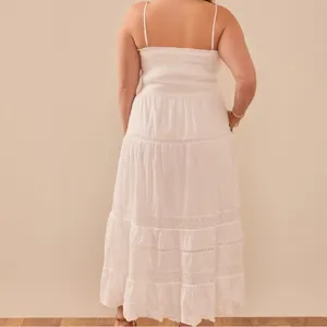 NEW Arula White Floral Maxi Dress Plus Size 0X Available NWT thumbnail 4