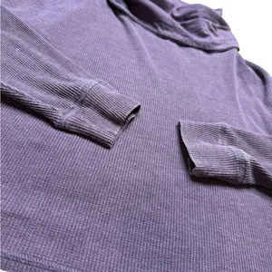 ✨💜 Mono B Cropped Cowl Neck Long‎ Sleeve Top Purple Size S 💜✨ thumbnail 3