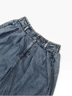 We The Free Medium We The Free Ridley Pull On Cropped Baggy Barrel Jeans S thumbnail 7