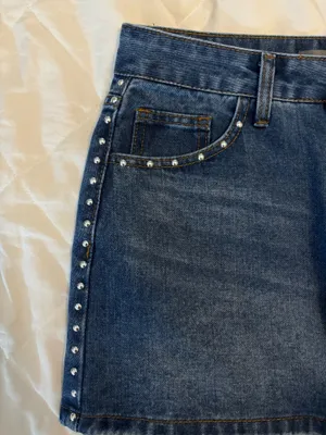 Denim Mini Skirt thumbnail 2
