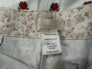 Altar'd State Skirt Floral thumbnail 2