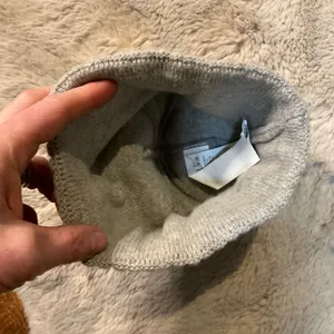 Patagonia Stocking Hat Beanie Gray With Patch Logo Unisex Wool Blend thumbnail 5