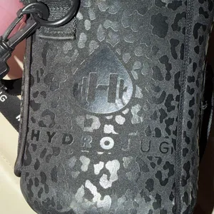 Hydrojug OG black cheetah Sleeve LIMITED EDITION Rare with Sparkle Jug thumbnail 2