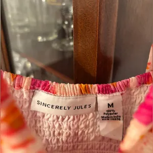 Sincerely Jules Pink and Orange Maxi Dress thumbnail 2
