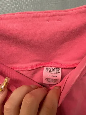 PINK Victoria's Secret V-Waist Athletic Skort with Pockets in Hot Pink thumbnail 2
