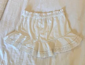 H&M White Skirt thumbnail 1