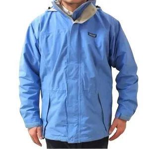 Patagonia Liquid Sky Jacket Goretex Hooded Full Zip Pockets Lined Blue Medium thumbnail 1