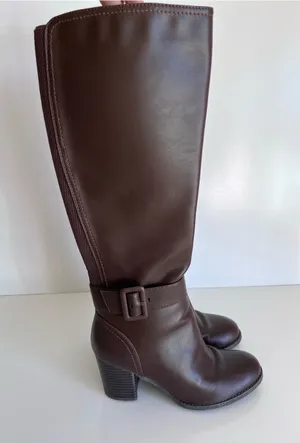 SOUL Naturalizer Twinkle Knee Length Boots Brown Size 6 thumbnail 1