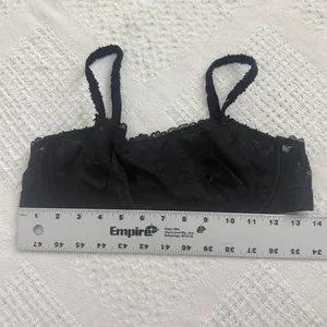 PINK Victoria’s Secret medium Wink unlined lace scoop bra BC 3302 thumbnail 9