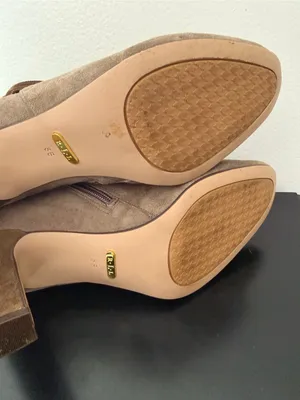 Lauren Ralph Lauren Belcia brown ankle booties thumbnail 5
