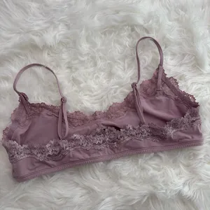 SKIMS Fits Everybody Lace Scoop Bralette Size XL thumbnail 5
