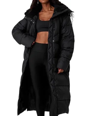 Alo Yoga Gold Rush Puffer Trench Black XS thumbnail 1
