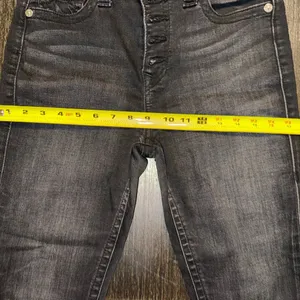 True Religion Women's Black Skinny Jeans with Signature Button Fly thumbnail 9