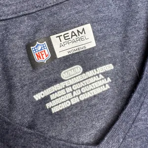 Denver Broncos Womens V‎ Neck T Shirt Blue NFL Team Apparel Size M thumbnail 3