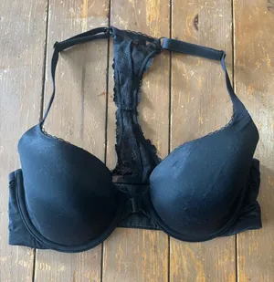 Victoria’s Secret Lined Demi Lace Racerback Bra thumbnail 1