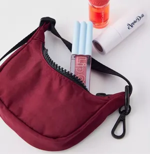 BAGGU Crescent Bag Charm - Oxblood thumbnail 1