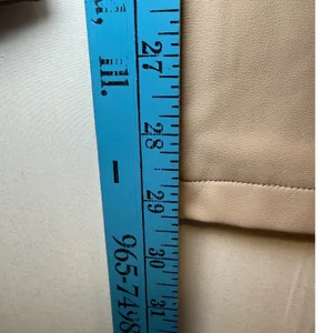 Abercrombie & Fitch‎ The 90s Straight Ultra High Rise Vegan Leather Pants 30/10 thumbnail 7