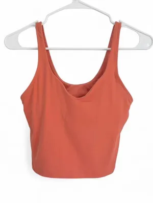 Lululemon Womens Align Tank Top 6 Bra Lined Rustic Coral Workout Running Yoga thumbnail 1