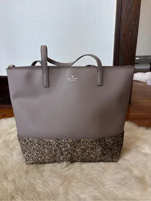 Kate Spade Greta Penny Court Glitter Shoulder Bag thumbnail 3