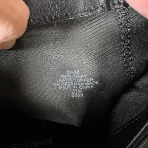 Marc Fisher Womens Black Leather Pointed Toe Block Heel Ankle Boots Size 8.5M thumbnail 6