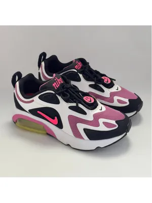 Women's Nike Air Max 200 Sneakers Have A Nike Day CU4745-001 White Pink Size 8.5 thumbnail 11
