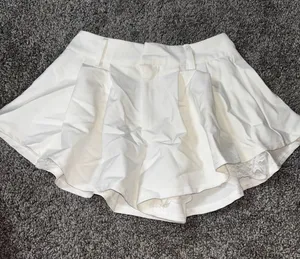 AKIRA White Lace Skirt thumbnail 1
