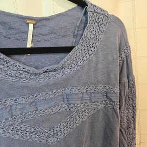 Free People Crocheted Detail Top thumbnail 2