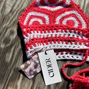 Nwt crochet halter top from cider size‎ medium thumbnail 7