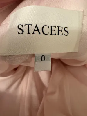 Stacees light pink dress Size 0 thumbnail 3