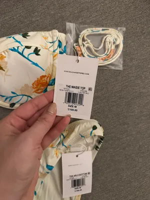 Solid and Striped Brule Multi Floral Bikini thumbnail 4