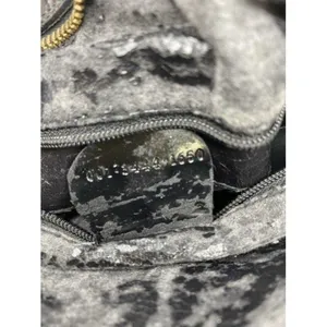 GUCCI Vintage Black Smooth Leather Shoulder Bag thumbnail 12