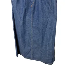 Venice Blues Vintage Denim Midi Skirt Medium Wash Elastic Waist Made‎ in USA 14 thumbnail 3