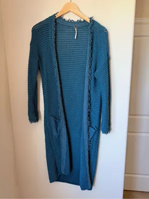 Free People Wouldn’t Knit be Nice Cardigan Size XS thumbnail 2