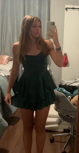 Green Mini Dress thumbnail 2