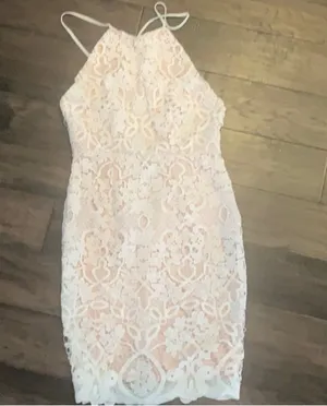 White Dress Forever 21 thumbnail 1