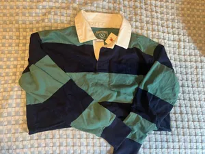 American Eagle Rugby Cropped Polo thumbnail 1